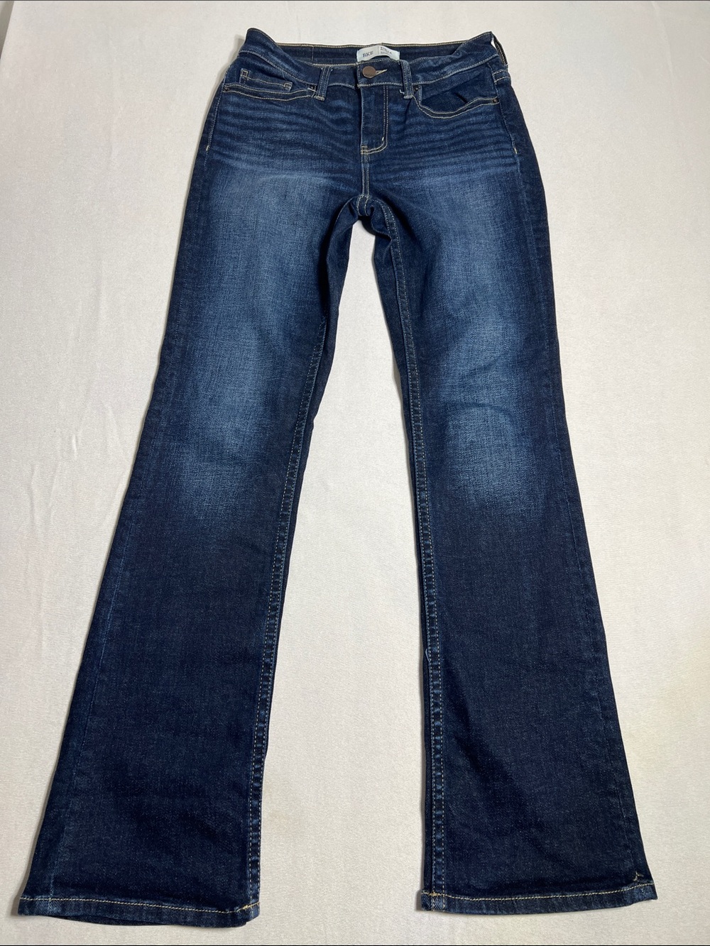 BKE Stella Dark Blue Flare Jeans